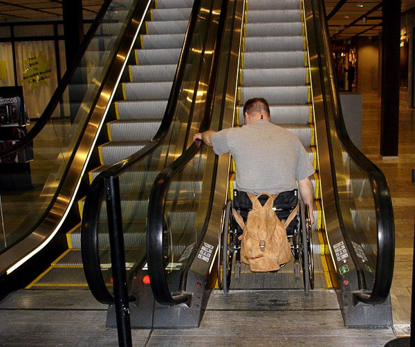 Wheelchair Accessible Escalators
